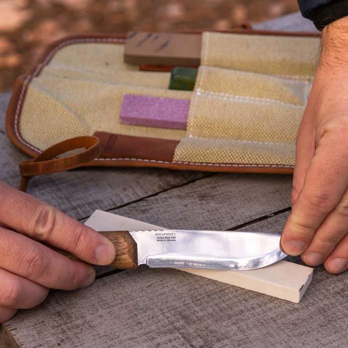 Best field sharpening techniques for a knife