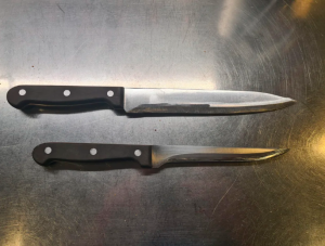 Incorrect sharpening